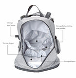 BestBuySale Diaper Bags Fashion Large Baby Diaper/Nappy Backpack  - Gray,Blue,Red,Black 