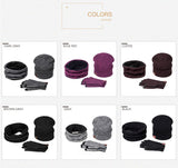 BestBuySale Skullies & Beanies Collar Scarf + Gloves + Knitted Skullies Beanie Set or winter - Dark Grey,Rose Red,Coffee,Grey,Light Grey,Black 