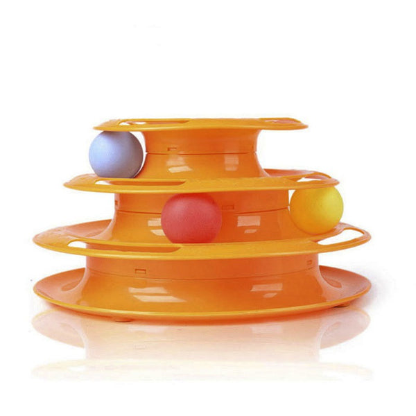 Ball Tower of Tracks Cat Toys