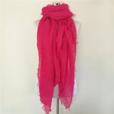 BestBuySale Scarves Solid Color Linen Cotton Winter/Autumn Scarves For Women - 20 colours 