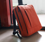 BestBuySale Backpack Multifunction USB charging Men Large Capacity 14" Laptop Backpacks For Teenager - Black/Silver Grey/Orange 