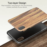 BestBuySale Cases Wood Grain/Marble Texture Cover Case for iPhone X 