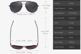BestBuySale Black Sunglasses Men's Polarized Black Pilot Summer Sunglasses 