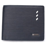 BestBuySale Wallets Fashion Men's Pu Leather Wallet - Blue,Brown 