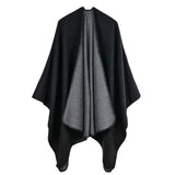 BestBuySale Poncho Scarves Solid Color Fashion Women's Poncho Scarf - 6 Colors 