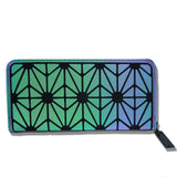 BestBuySale Wallets Women's Geometric Lattice Luminous Wallet 