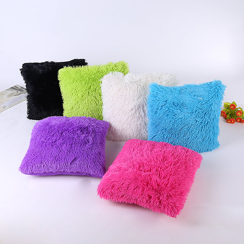 43*43cm Solid Color Soft Pillow