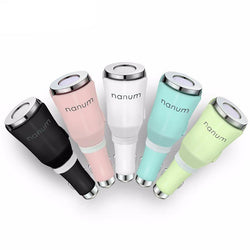 BestBuySale  Car Aromatherapy Mat Diffuser with Dual Power USB Car Charger - White,Green,Blue,Black,Pink 