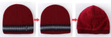BestBuySale Skullies & Beanies Fashion Knitted Beanie Hats for Men with Velvet Inside - Red,Gray,Blue,Coffee,Black 