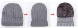 BestBuySale Skullies & Beanies Winter Knitted Beanie Hats for Men with Velvet Inside - Coffee,Light Gray,Dark Gray,Red,Dark Blue,Black 
