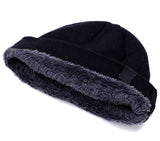 BestBuySale Skullies & Beanies Knitted Winter Beanie Hats for Women Men with Velvet Inside - Black,Red,Dark Gray,Dark Blue 
