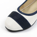BestBuySale Flats Women's Slip On Fashion Flat Summer Shoes - Pink,White 