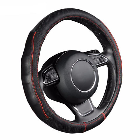 Steering wheel cover, steering wheel cover, steering wheel protector,  steering wheel cover, red and black