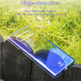 BestBuySale Cases Luxury  Gradient Color Transparent Hard PC Case For Galaxy Note8  - Transparent Black,Transparent Blue,Transparent Pink 