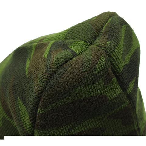 Men's Fashion Army Camouflage Beanie Hat