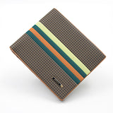 BestBuySale Wallets Men's  Leather Striped Wallet 