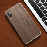 BestBuySale iPhone X Retro Wooden Case For iPhone X - Autumn Incense,Black Walnut,Silver Oak,Ebony,Teak 