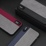 BestBuySale Cases Slim Full Protective Phone Case for iPhone X - Dark Blue,Black,Red 