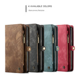 BestBuySale Cases Luxury Leather Wallet Case For Samsung Galaxy Note8 - Black,Blue,Brown,Red 