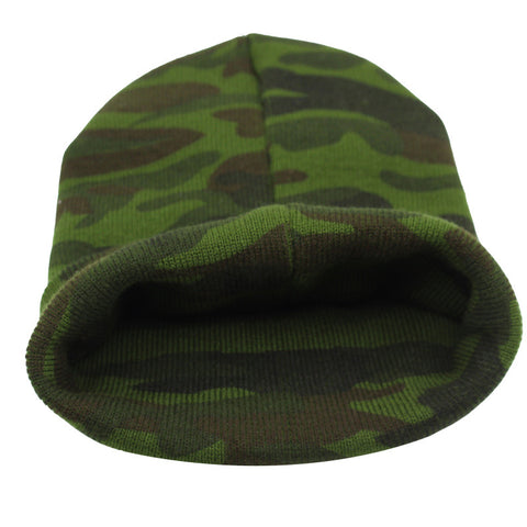 Men's Fashion Army Camouflage Beanie Hat