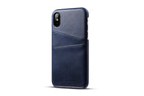 BestBuySale Cases Business Luxury Pu Leather Vintage Credit Card Holder Back Cover Wallet Card Case For Apple iPhone 8 