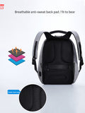BestBuySale Backpack Anti-theft 17.3 inch Laptop Backpack With External USB Charge - Black,Gray 