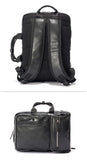 BestBuySale Backpack Fashion PU Leather Backpack For Men - Black,Gray 