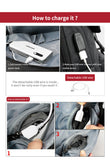 BestBuySale Backpack Fashion Men's/Women's Slim 15.6" Laptop Backpack With USB Charging Port For School/Work/Travel - Black,Red 