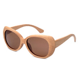 BestBuySale Sunglasses Fashion Polarized  Handmade Wooden Pilot Sunglasses With Wood Box Case 
