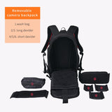 BestBuySale Camera Bag Multifunctional Waterproof Camera Backpack - Black,Orange 