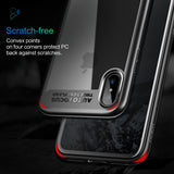 BestBuySale Cases Slim Full Protective PC & TPU Silicone Cover Case for iPhone X - Blue,Black,Red,Pink 