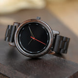 BestBuySale Wooden Watch Men's Ebony Wood Watch With Wooden Gift Box 