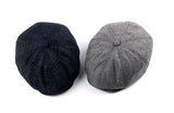 BestBuySale Beret Hat Men's Fashion Winter Beret Hat - Black,Dark Gray,Blue Plaid,Light Gray 