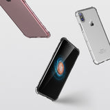 BestBuySale Cases Transparent Case for iPhone X - Transparent,Transparent Black,Transparent Pink 