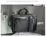 BestBuySale Backpack Fashion PU Leather Backpack For Men - Black,Gray 