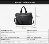 BestBuySale Briefcases Men's Fashion  PU leather Briefcase + Wallet - Black,Blue,Brown 