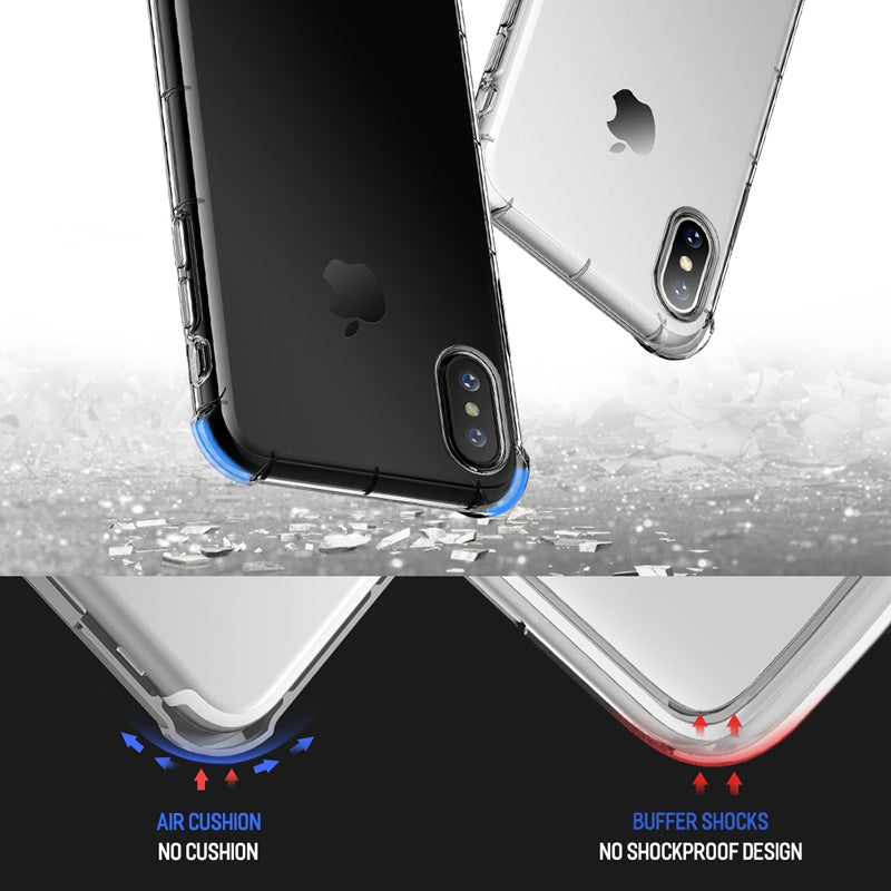 Transparent Case for iPhone X - Transparent,Transparent Black,Transpar