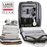 BestBuySale Backpack Fashion Anti Theft USB Charging Backpack With Custom Lock - Black,Gray 