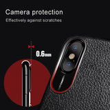 BestBuySale Cases TPU case for iPhone X with Litchi texture - Black,Red,Grey,brown,Blue 
