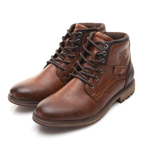 Men's Vintage Style Fashion High-Cut Lace-up Warm Autumn/Winter Boots Men's Vintage Style Fashion High-Cut Lace-up Warm Autumn/Winter Boots