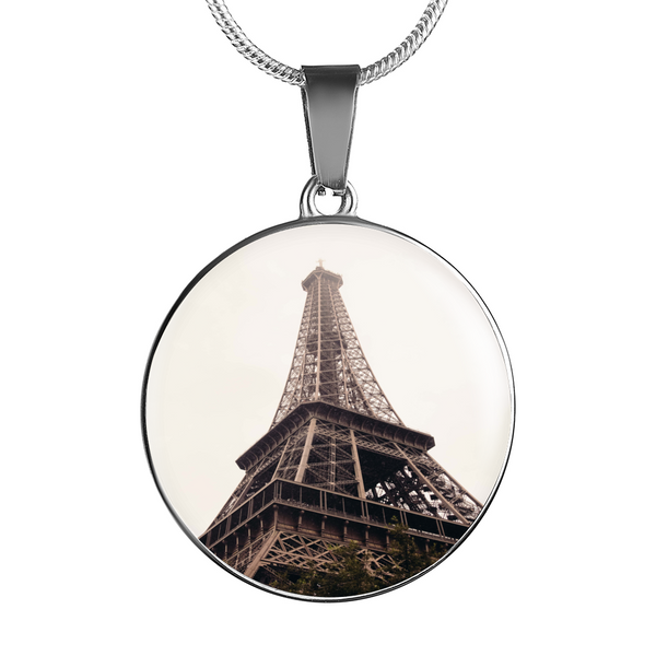 BestBuySale Pendant Necklace Eiffel Tower Luxury Pendant Necklace and Bangle - Gold,Silver 