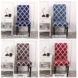 BestBuySale Chair Covers Stretch Printed Design Dining Chair Cover - 24 Color 