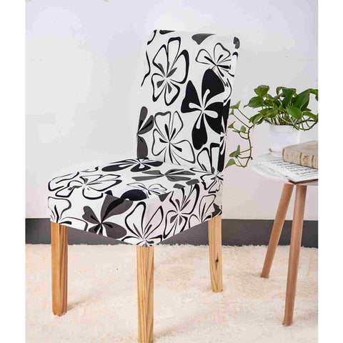 BestBuySale Chair Covers Floral Print Design Stretch Chair Cover For Party Banquet Wedding Restaurant - 24 Designs 
