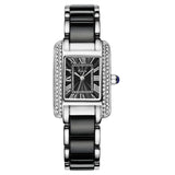 BestBuySale Watch Kimio Brand Women Quartz Watches Silver Diamond 