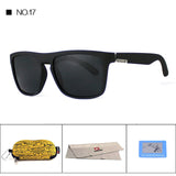 BestBuySale Sunglasses Polarized Sunglasses Men Sport  Fashion Square Frame Brand Designer Reflective Coating UV400 With Case 