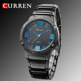 BestBuySale Watch New curren watches men luxury brand military watch men full steel wristwatches fashion casual waterproof army sports quartz 