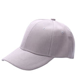 BestBuySale Baseball Hats Men's Plain Solid Color Adjustable Baseball Hats Curved Visor 