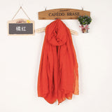 BestBuySale Scarves Women's Solid Color High Quality Linen Cotton Scarves For Winter/Autumn - 20 Colour 