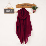 BestBuySale Scarves Women's Solid Color High Quality Linen Cotton Scarves For Winter/Autumn - 20 Colour 