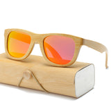 BestBuySale Sunglasses Wood Sunglasses Square With Case 
